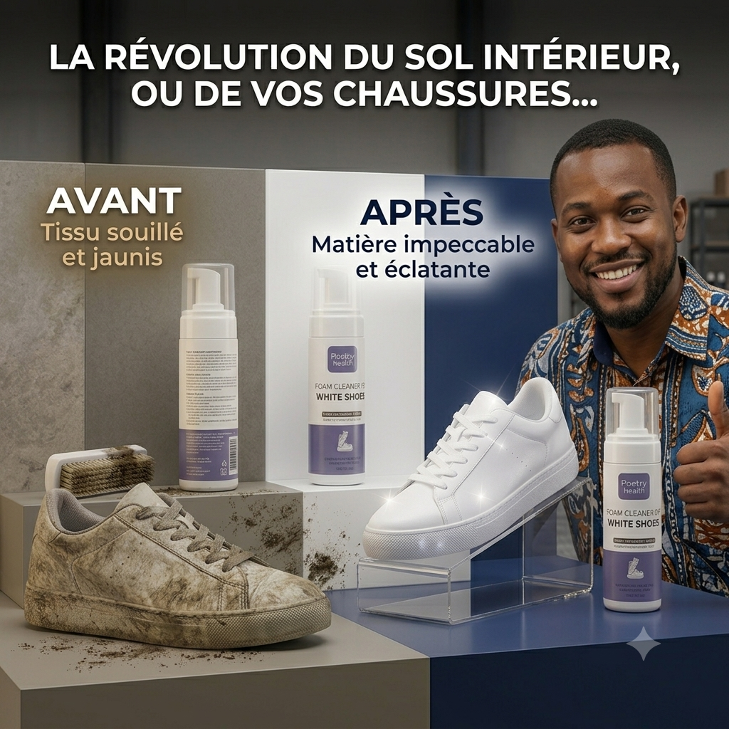 nettoyant mousse pour chaussures sans eau CIV