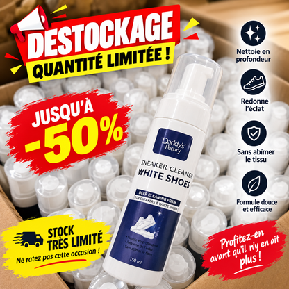 nettoyant mousse pour chaussures sans eau CIV