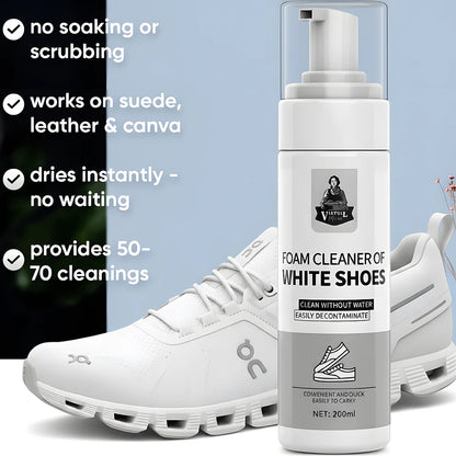 nettoyant mousse pour chaussures sans eau BRA