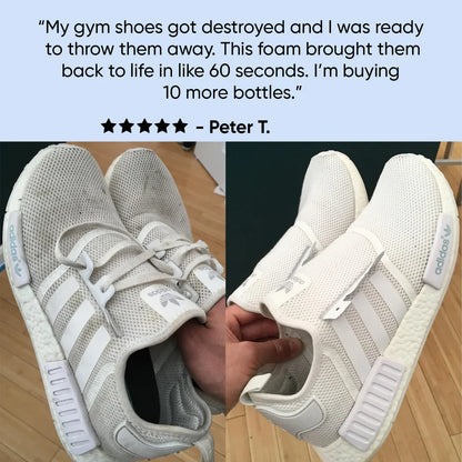 nettoyant mousse pour chaussures sans eau BRA