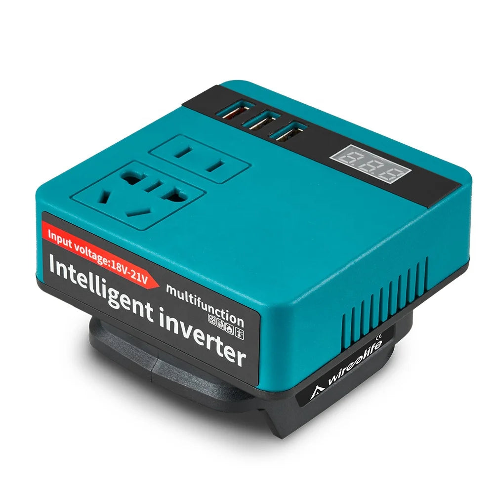 Onduleur de batterie au lithium, alimentation AC 220 V/DC5 V/12 V