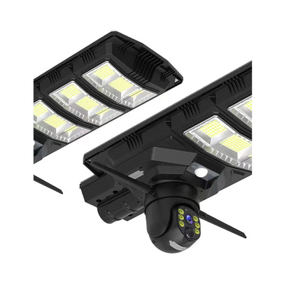 Lampe LED Extérieure 2-en-1 avec Caméra de Sécurité 4K Ultra HD